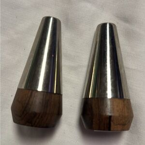Vintage salt or pepper shaker set -A&B Lundtofte Lone Sach Danish Modern